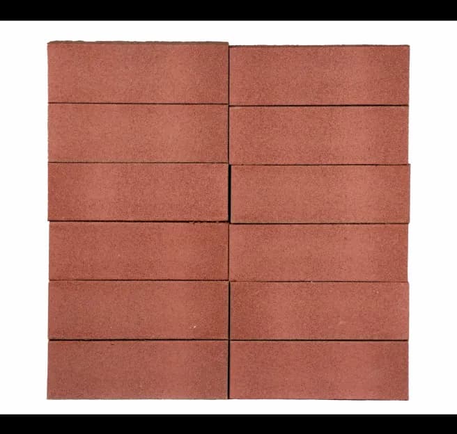 Red Sandstock Brick - Double Bullnose