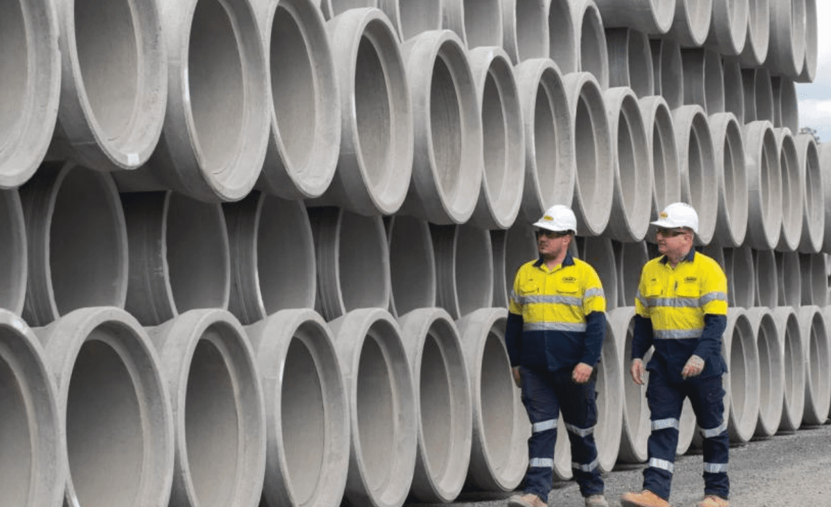 Pipes DN300 to DN1200 utilising BIB 101, 102 and 103